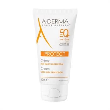 A-Derma Protect Crema Solare No Profumo SPF 50+ Tubo 40ml