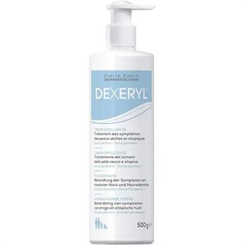 Dexeryl Crema Dermoprotettiva Con Pompa per Pelle Secca 500g